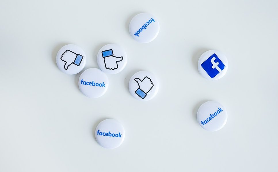 facebook button pins